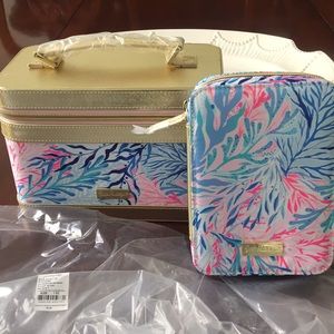 Lilly Pulitzer Kaleidoscope Make Up Case Brush